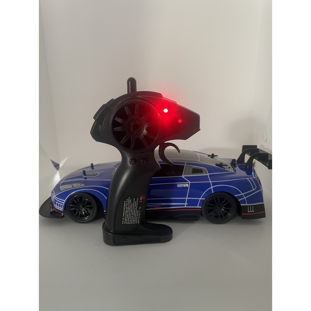 Hyper RC Nissan GTR LED Vapor Effects Blue Car Lights Tested 2017 GTR - Picture 6 of 11